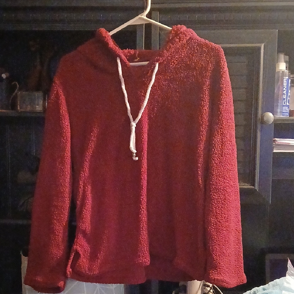 Cozy Red Women's Sweater